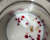 अनार शेक (पोमोग्रेनट शेक) रेसिपी चरण 2 फोटो