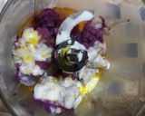 Foto langkah ke 1 dari resep Akar Kelapa Ubi Ungu.