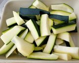 Une image de l'étape 1 de Gratin de courgettes au thon au woodfire.