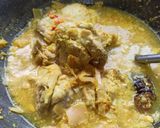 Foto langkah ke 2 dari resep Ayam daun singkong masak kecombrang.