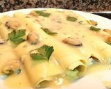 Foto del paso 10 de la receta Canelones rellenos de pescado con Velouté de Mejillones