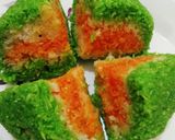 A picture of step 4 of Tri Colour Coconut Ladoo.