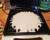 A picture of step 6 of Oatmeal Waffles.