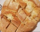 Φωτογραφία βήματος 1 της συνταγής Σκορδόψωμο πικάντικο γεμιστό με μοτσαρέλα ♠️💜