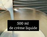 Une image de l'étape 1 de Recette italienne panna cotta à la grenade.
