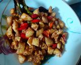 Foto langkah ke 4 dari resep Orek tahu simpel temen menu sahur.