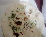 A picture of step 4 of Tawa Garlic Butter Naan.