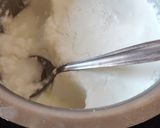 A picture of step 1 of Mango shrikhand.