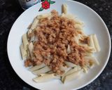 Foto del paso 1 de la receta: Macarrones con virutas de jamón y yogurt