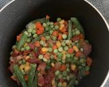 Foto del paso 2 de la receta: Arroz con vegetales recuerdo de mi infancia