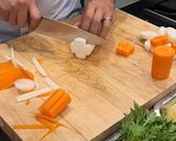 Hình bước làm 1 của món Hủ Tiếu Nam Vang Chay