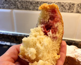 Foto del paso 18 de la receta: Bizcocho de chocolate blanco, frambuesas y piñones