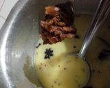 A picture of step 4 of Kadhi khichdi.