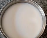 A picture of step 2 of Peanut pudding with wheat grains.