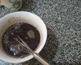 A picture of step 6 of Chocolate-Vanilla Pudding Shots.