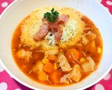 Csirkés-zöldséges paradicsomleves recept fázis 8 fotója