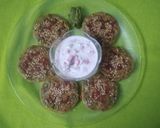 A picture of step 6 of Methi Bajri Mini Pudla.