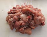 Foto del paso 1 de la receta: Pollo al ajillo