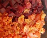 Steamed Vegan Beetroot, Tomato Carrot Almond Soup recipe step 1 photo