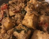A picture of step 3 of Mango paneer curry.