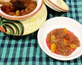 A picture of step 6 of Roselle Flower, Raisins and Tomato Chutney/ Winter Special Chutney/ Ambadichya Fulanchi Chutney.
