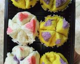 Foto langkah ke 4 dari resep Bolu Kukus Mekar 1 Telur No Soda.