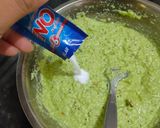 A picture of step 4 of Green Peas idli.
