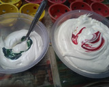 Foto langkah ke 2 dari resep Bolu Kukus semangka.