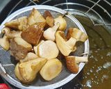 「炸杏鮑菇菇」家庭版無粉炸物的食譜步驟3照片