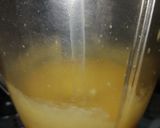A picture of step 1 of Mango shake.
