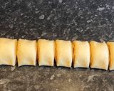 Pas rețetă Cozonac Unguresc în formă de tort😊umplut cu cremă de nucă și migdale 😋 3 fotografie