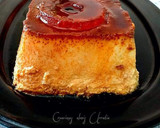 Foto del paso 5 de la receta: Flan de huevos y queso con piña escarchada y Canela