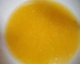 A picture of step 2 of Orange blender upside down side cake.