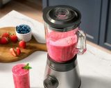 Foto del paso 3 de la receta: Smoothie de fresas, arándanos y banano
