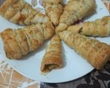 Foto del paso 3 de la receta Caracolas de hojaldre rellenas de paté de mejillones