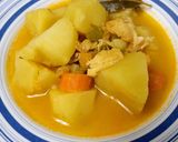 Foto del paso 5 de la receta Patatas con migas de bacalao