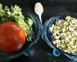 A picture of step 1 of 🌿Protein rich Sprouts Salad🍅.