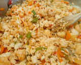 Foto del paso 10 de la receta: Arroz frito con gambas