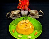 A picture of step 5 of Banana Rava Kesari Halwa - Divine Bhog Prasad.