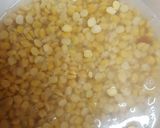 A picture of step 1 of Chana daal bun kabab.