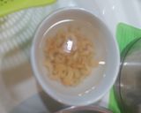 粉絲蝦米蒸水蛋的食譜步驟1照片