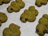 Matcha Butter Cookies