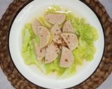 Foto langkah ke 3 dari resep Sup Sawi Putih Rolade Ayam Kuah Bening Jahe.