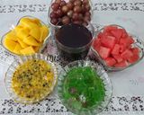 Hình bước làm 1 của món Trà trái cây