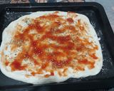 Foto langkah ke 6 dari resep Pizza Pepperoni Sourdough.