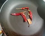 A picture of step 1 of Baingan Lonje.