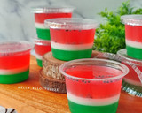 Foto langkah ke 4 dari resep Puding Semangka.