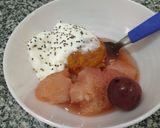 Foto del paso 4 de la receta: 🍐🥣Compota de peras, ciruela gotitas de miel y cerezas🍒