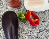 Foto del paso 1 de la receta Berenjena asada con merluza
