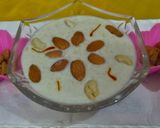 A picture of step 7 of Brown Rice Phirni.